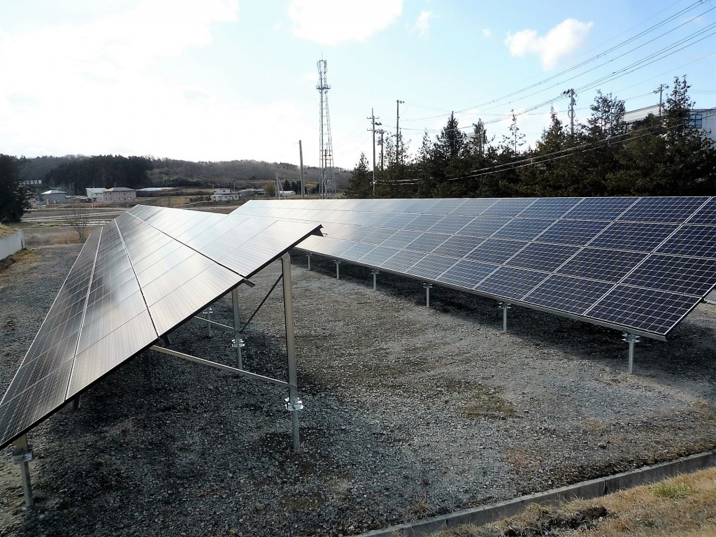 太陽光発電システム-野立て56.84kw